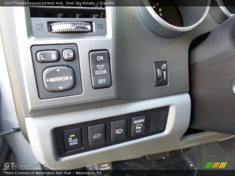 Silver Sky Metallic / Graphite 2017 Toyota Sequoia Limited 4x4