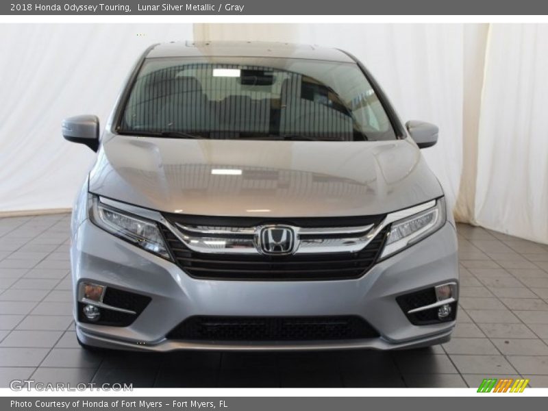 Lunar Silver Metallic / Gray 2018 Honda Odyssey Touring