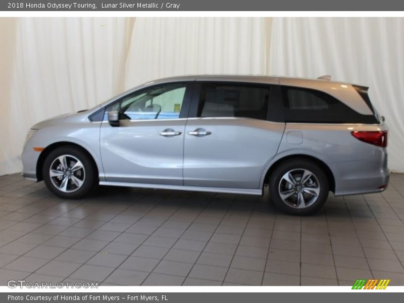 Lunar Silver Metallic / Gray 2018 Honda Odyssey Touring