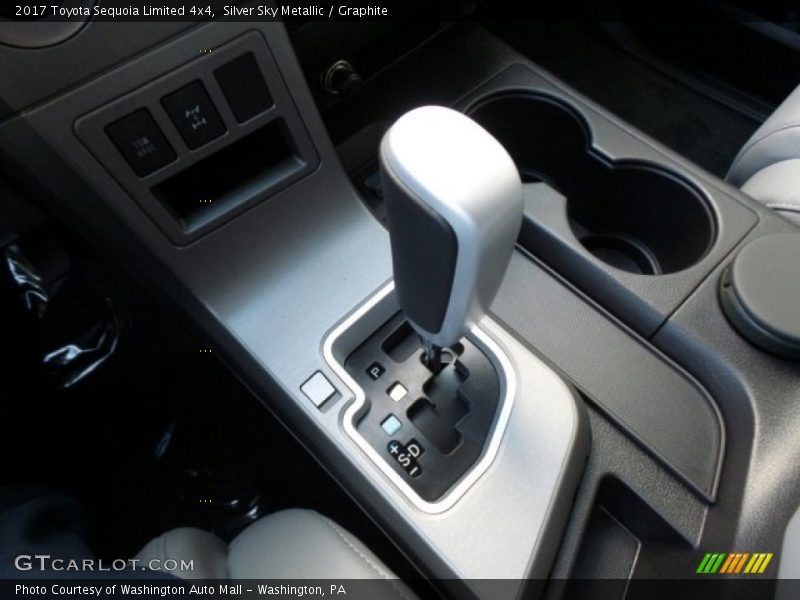 Silver Sky Metallic / Graphite 2017 Toyota Sequoia Limited 4x4