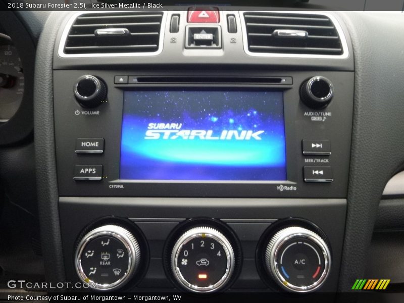 Controls of 2018 Forester 2.5i