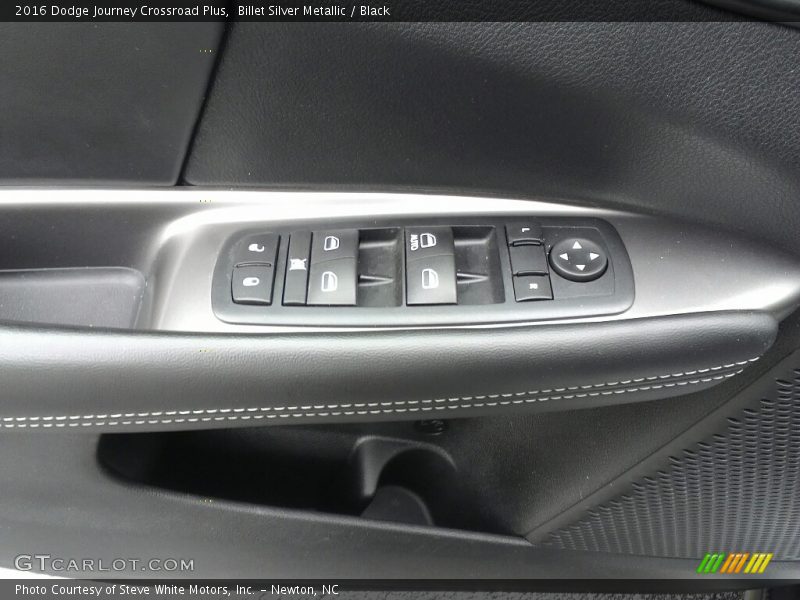 Billet Silver Metallic / Black 2016 Dodge Journey Crossroad Plus