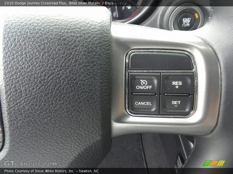 Billet Silver Metallic / Black 2016 Dodge Journey Crossroad Plus