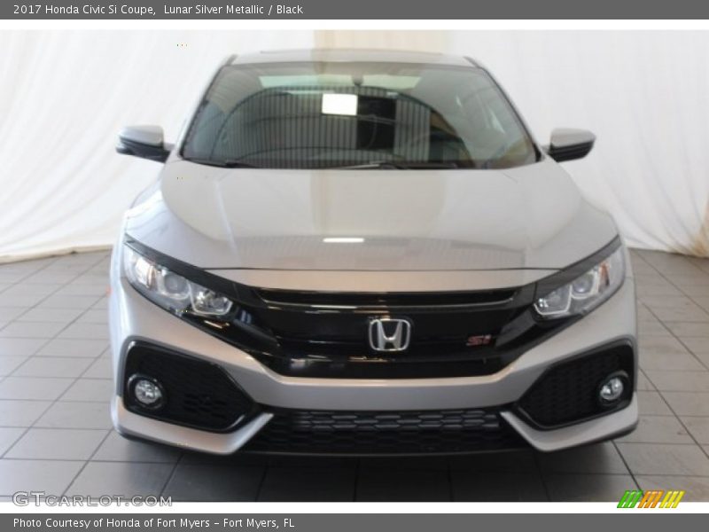 Lunar Silver Metallic / Black 2017 Honda Civic Si Coupe
