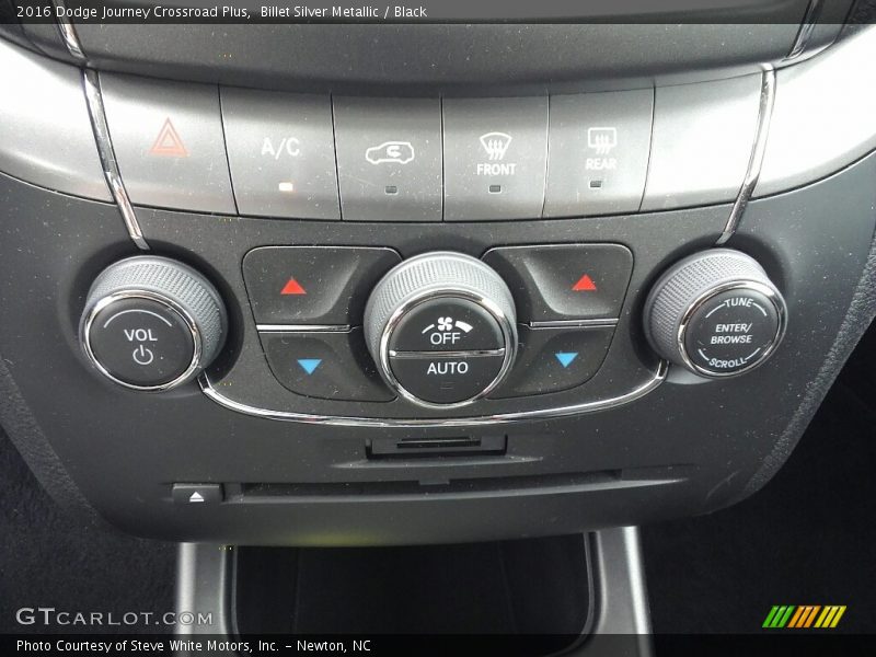 Billet Silver Metallic / Black 2016 Dodge Journey Crossroad Plus