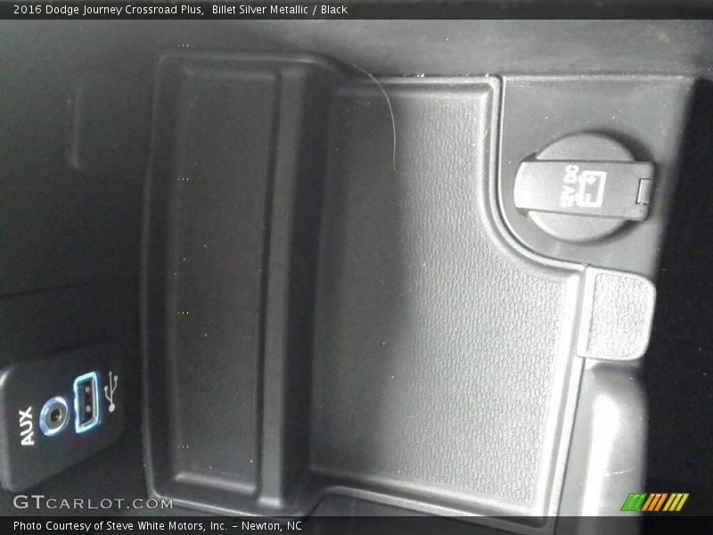 Billet Silver Metallic / Black 2016 Dodge Journey Crossroad Plus