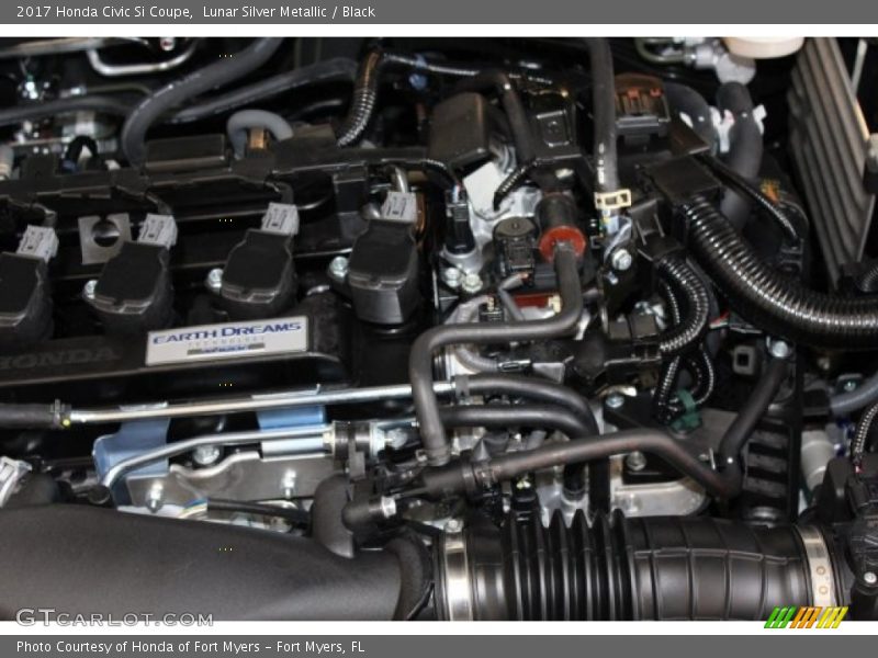 Lunar Silver Metallic / Black 2017 Honda Civic Si Coupe