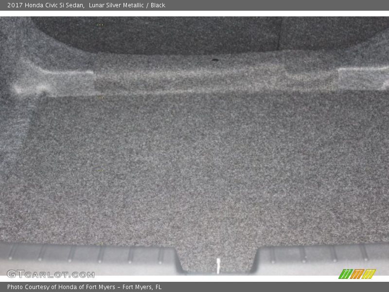 Lunar Silver Metallic / Black 2017 Honda Civic Si Sedan