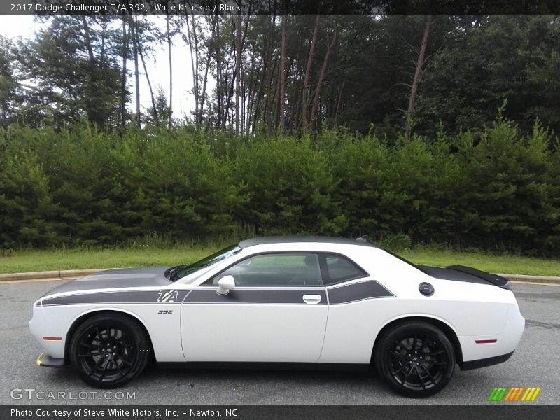 White Knuckle / Black 2017 Dodge Challenger T/A 392