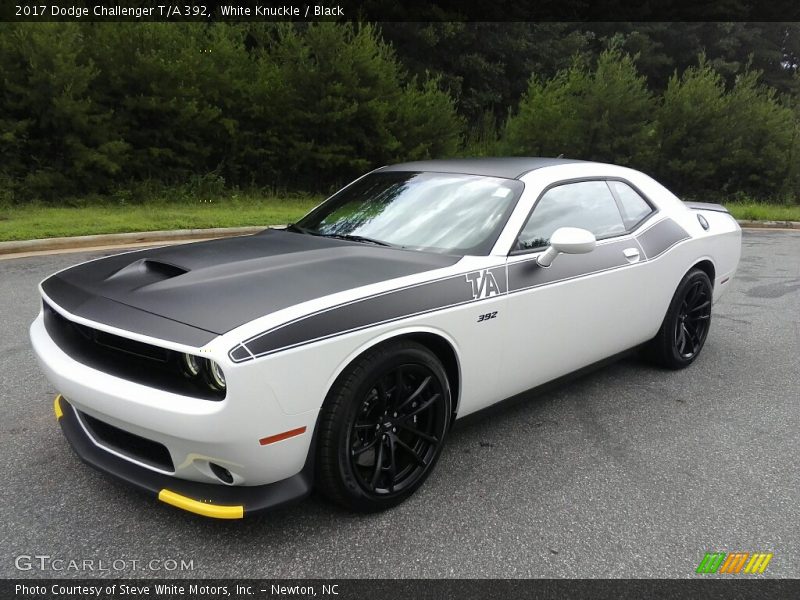 White Knuckle / Black 2017 Dodge Challenger T/A 392
