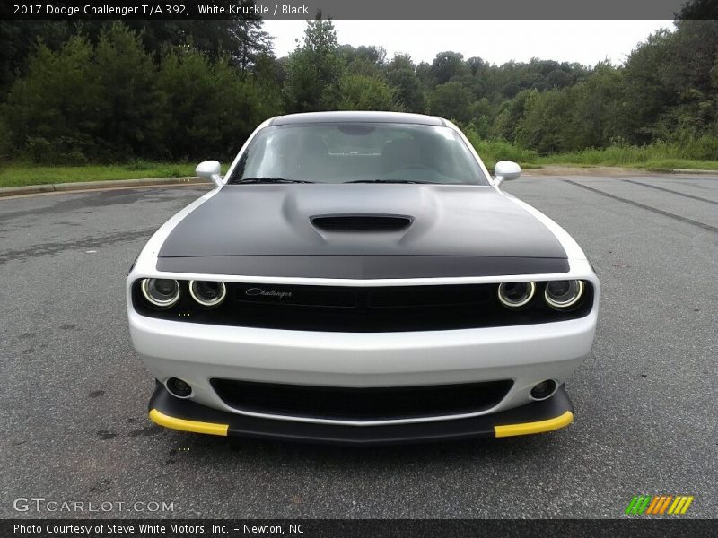 White Knuckle / Black 2017 Dodge Challenger T/A 392