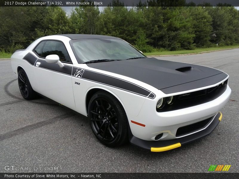 White Knuckle / Black 2017 Dodge Challenger T/A 392