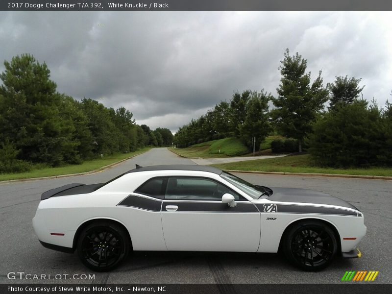 White Knuckle / Black 2017 Dodge Challenger T/A 392