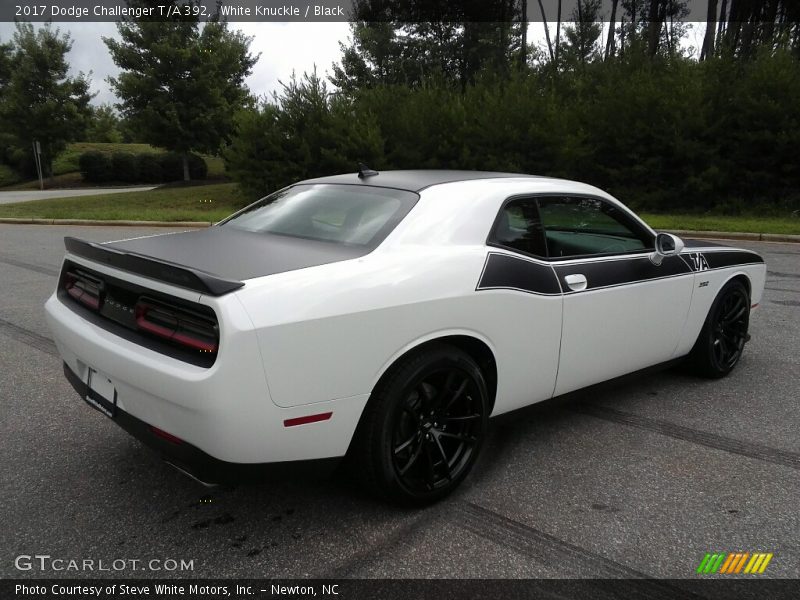 White Knuckle / Black 2017 Dodge Challenger T/A 392