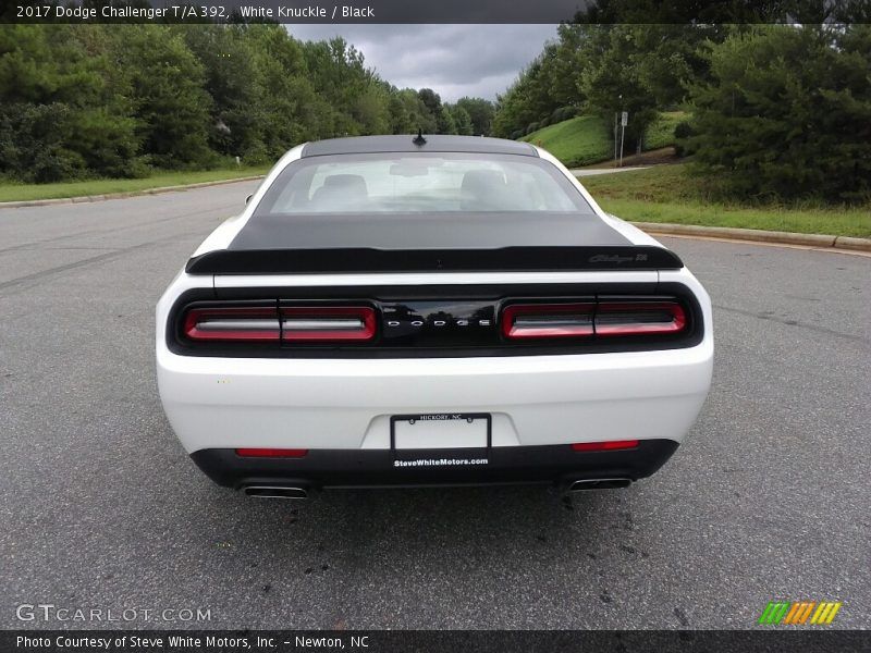 White Knuckle / Black 2017 Dodge Challenger T/A 392
