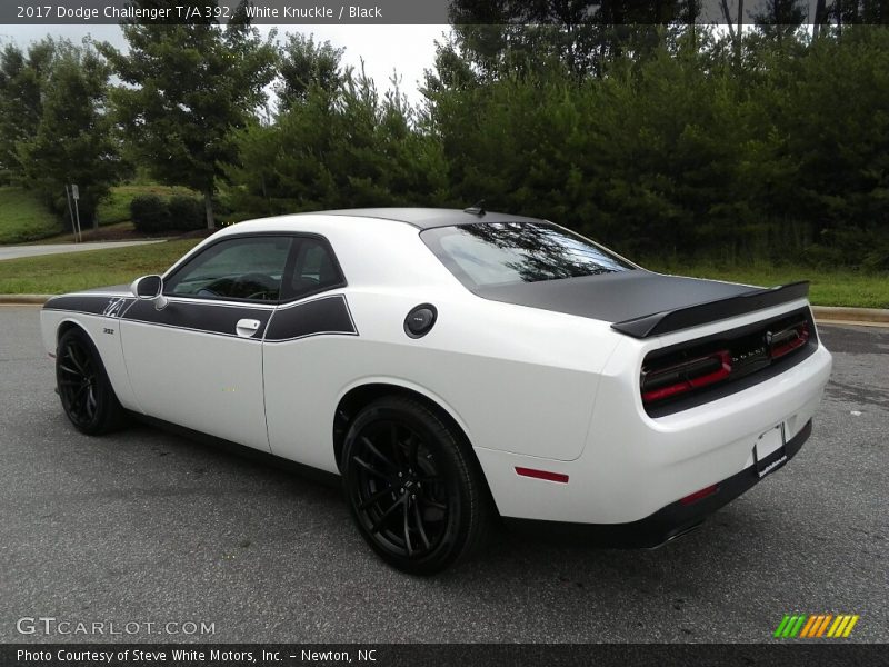White Knuckle / Black 2017 Dodge Challenger T/A 392
