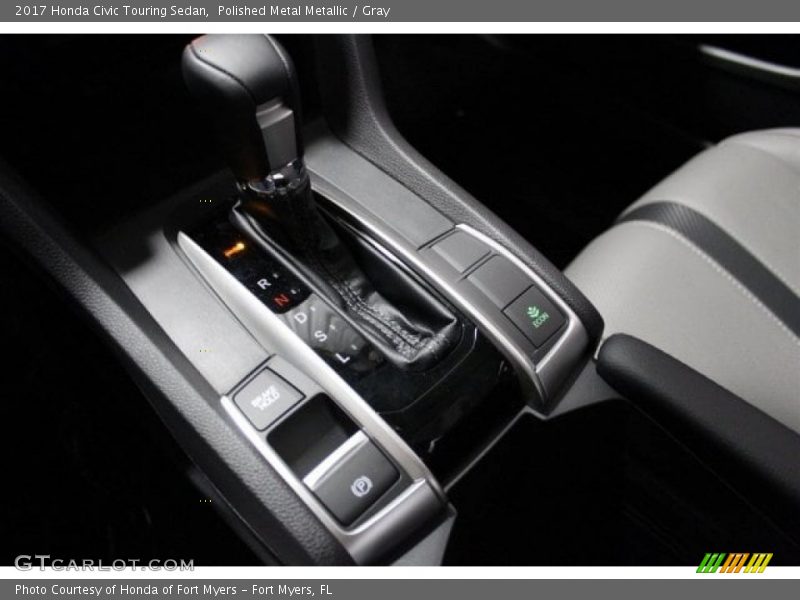 Polished Metal Metallic / Gray 2017 Honda Civic Touring Sedan