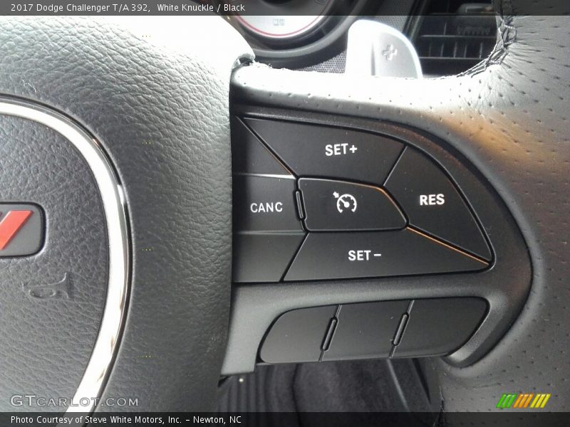 White Knuckle / Black 2017 Dodge Challenger T/A 392