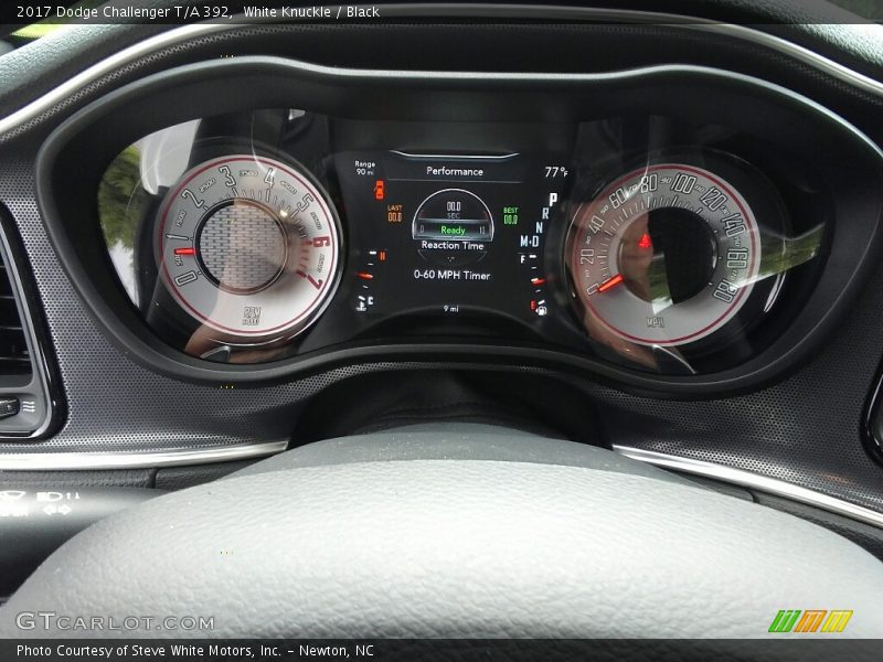 White Knuckle / Black 2017 Dodge Challenger T/A 392