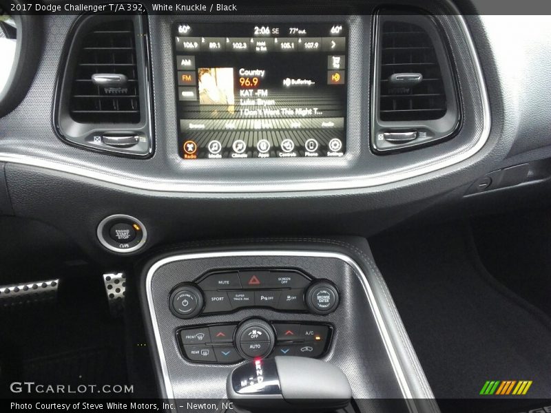 White Knuckle / Black 2017 Dodge Challenger T/A 392