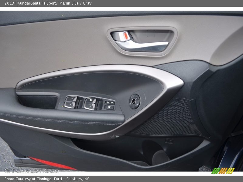 Marlin Blue / Gray 2013 Hyundai Santa Fe Sport
