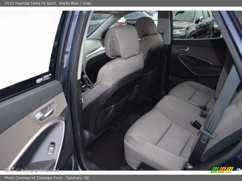 Marlin Blue / Gray 2013 Hyundai Santa Fe Sport