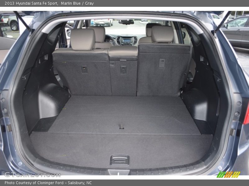 Marlin Blue / Gray 2013 Hyundai Santa Fe Sport