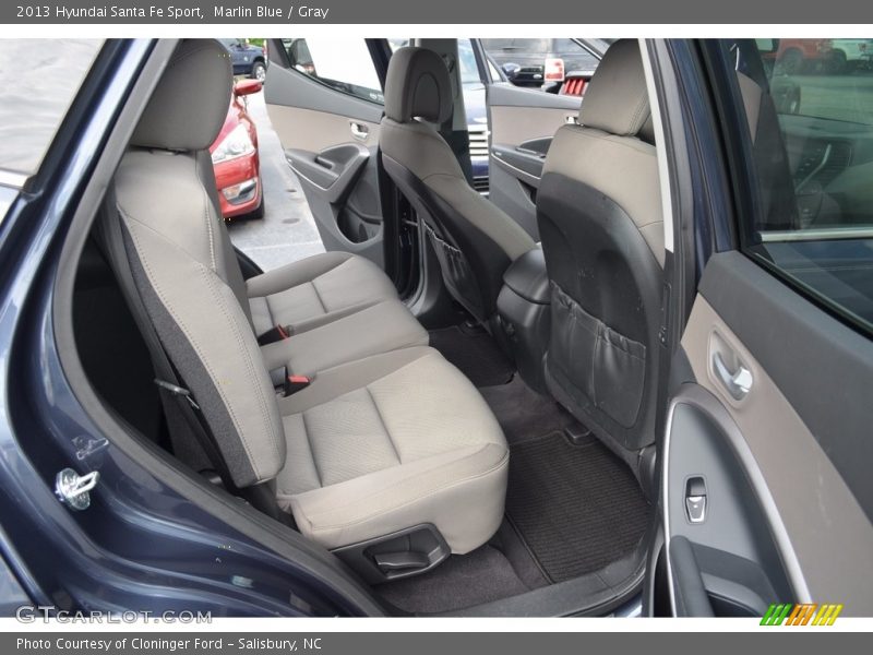 Marlin Blue / Gray 2013 Hyundai Santa Fe Sport