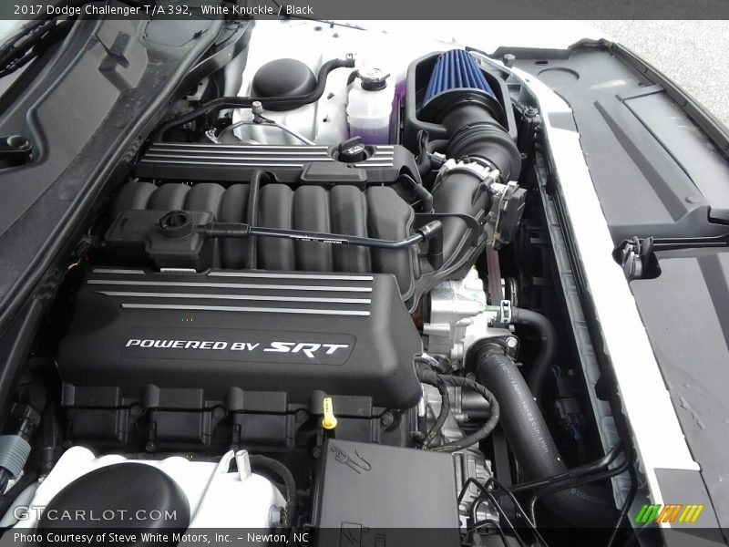 White Knuckle / Black 2017 Dodge Challenger T/A 392
