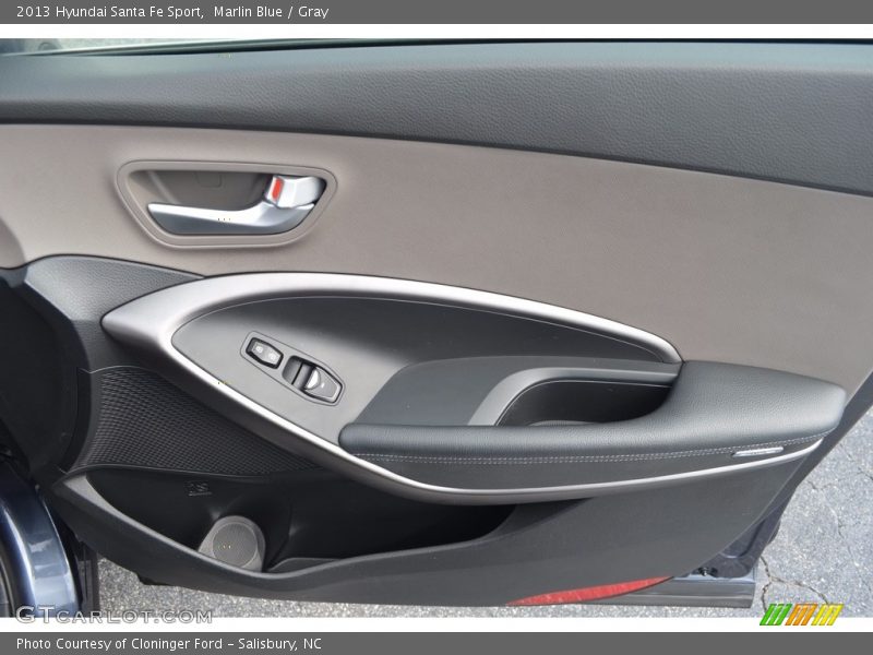 Marlin Blue / Gray 2013 Hyundai Santa Fe Sport