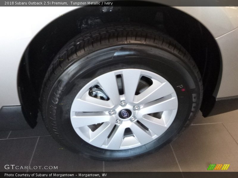 Tungsten Metallic / Ivory 2018 Subaru Outback 2.5i Premium