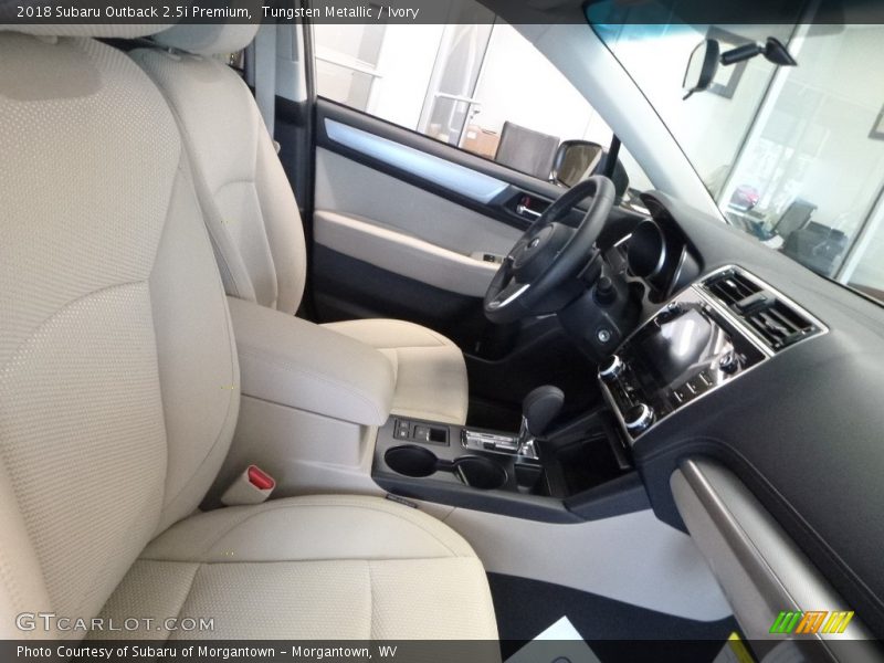 Tungsten Metallic / Ivory 2018 Subaru Outback 2.5i Premium