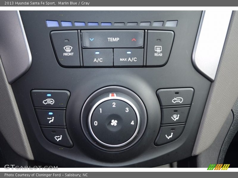 Marlin Blue / Gray 2013 Hyundai Santa Fe Sport