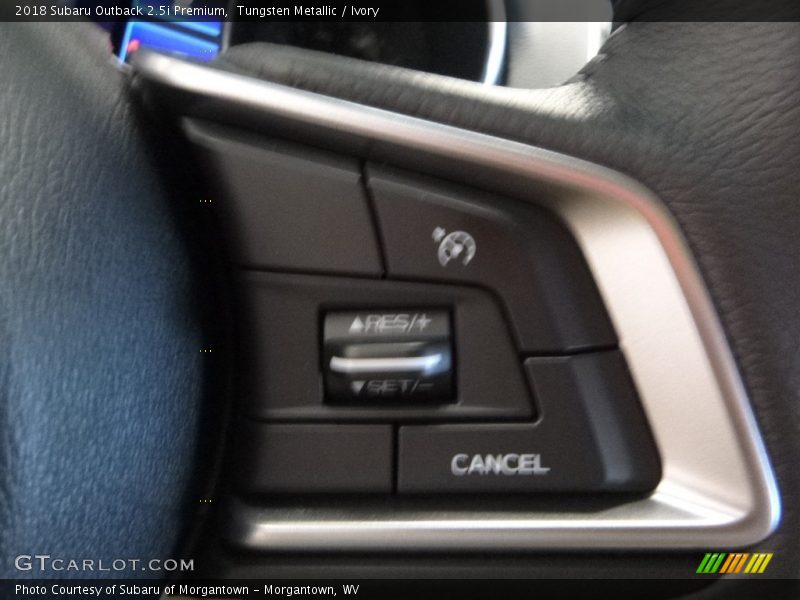 Tungsten Metallic / Ivory 2018 Subaru Outback 2.5i Premium