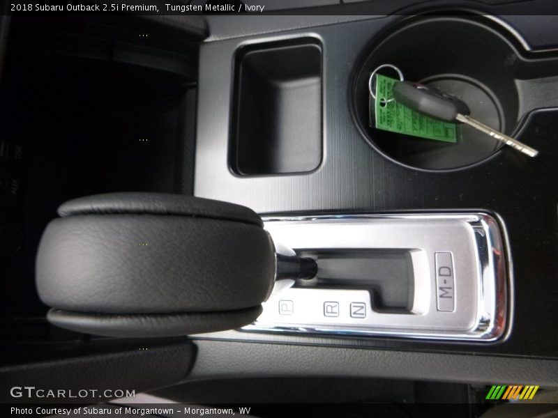 Tungsten Metallic / Ivory 2018 Subaru Outback 2.5i Premium