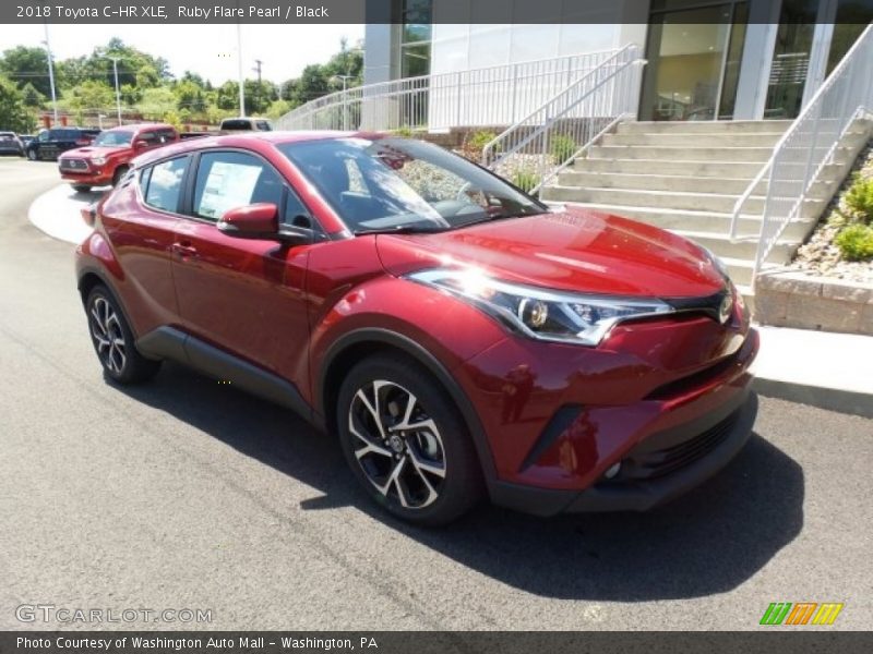 Ruby Flare Pearl / Black 2018 Toyota C-HR XLE