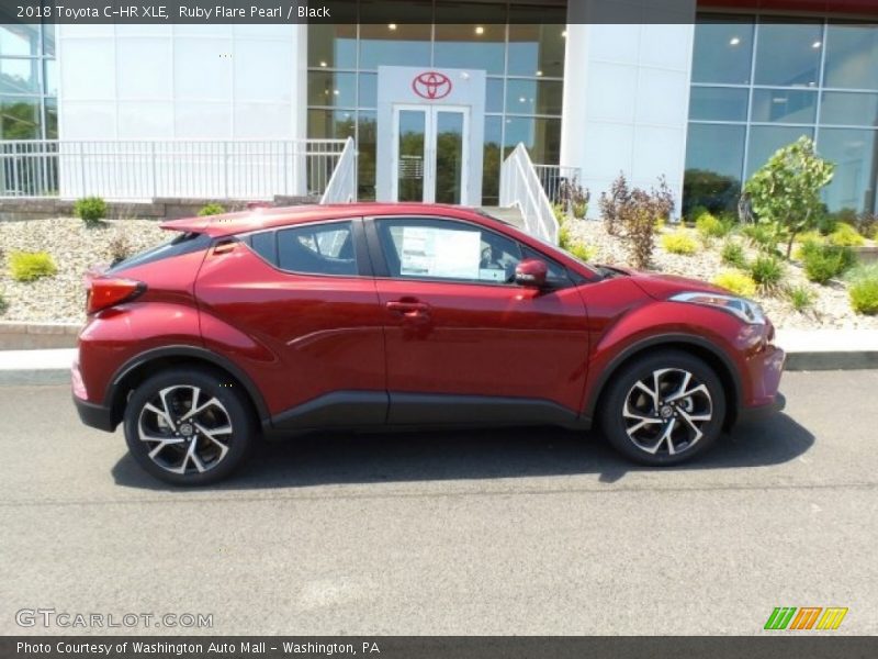 Ruby Flare Pearl / Black 2018 Toyota C-HR XLE