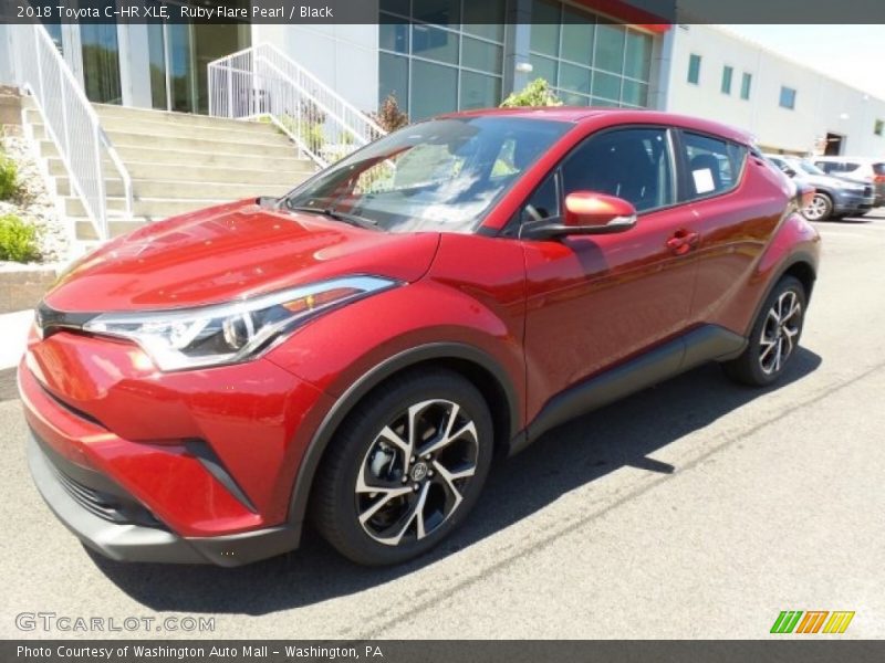 Ruby Flare Pearl / Black 2018 Toyota C-HR XLE