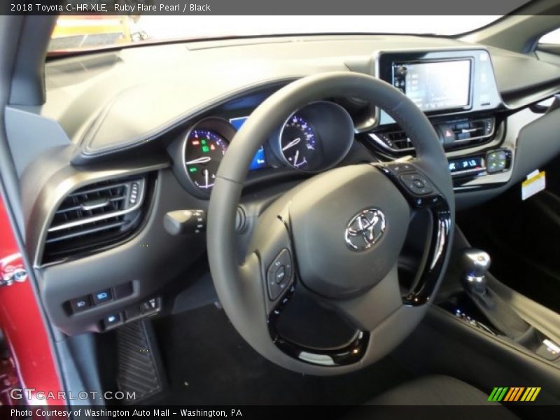 Ruby Flare Pearl / Black 2018 Toyota C-HR XLE