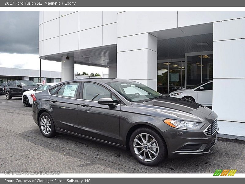 Magnetic / Ebony 2017 Ford Fusion SE