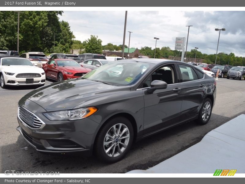 Magnetic / Ebony 2017 Ford Fusion SE
