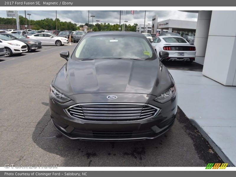 Magnetic / Ebony 2017 Ford Fusion SE