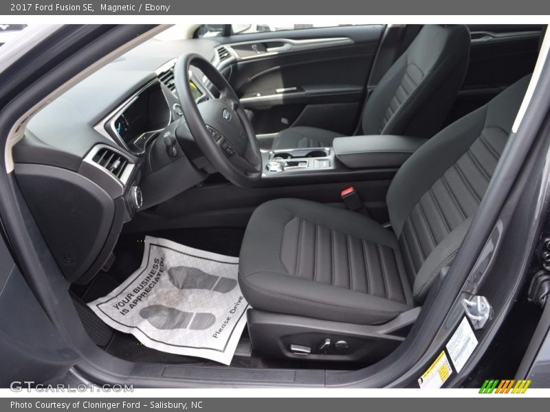 Magnetic / Ebony 2017 Ford Fusion SE