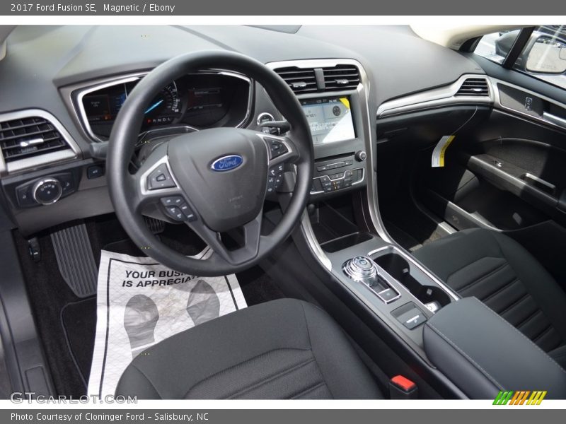 Magnetic / Ebony 2017 Ford Fusion SE