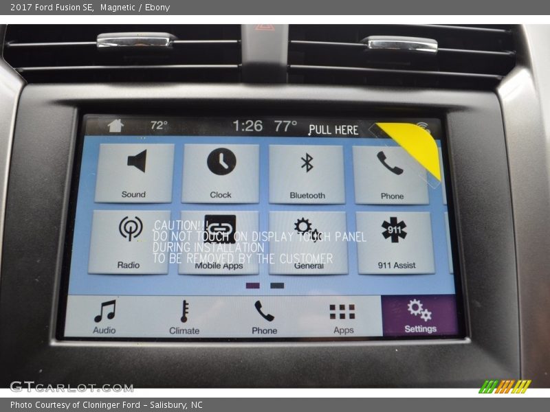 Magnetic / Ebony 2017 Ford Fusion SE