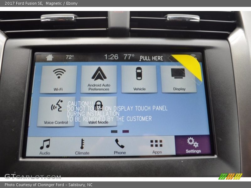 Magnetic / Ebony 2017 Ford Fusion SE