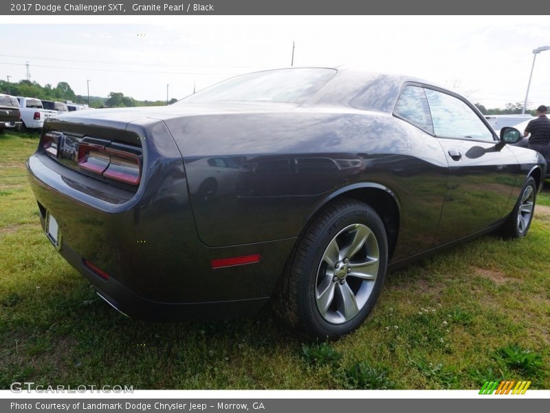 Granite Pearl / Black 2017 Dodge Challenger SXT
