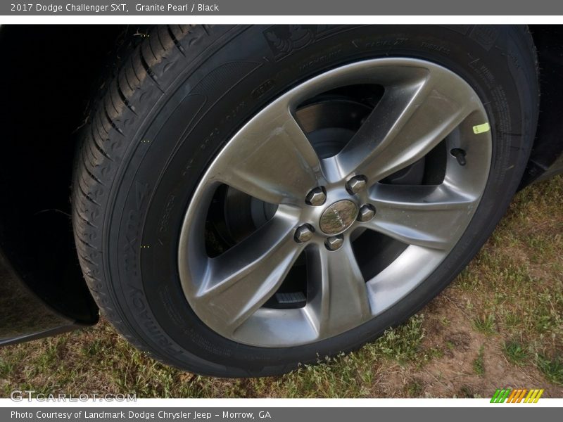 Granite Pearl / Black 2017 Dodge Challenger SXT