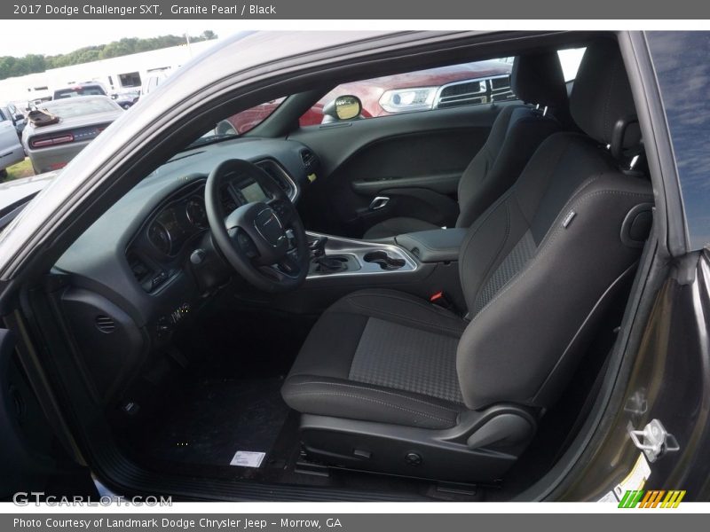Granite Pearl / Black 2017 Dodge Challenger SXT