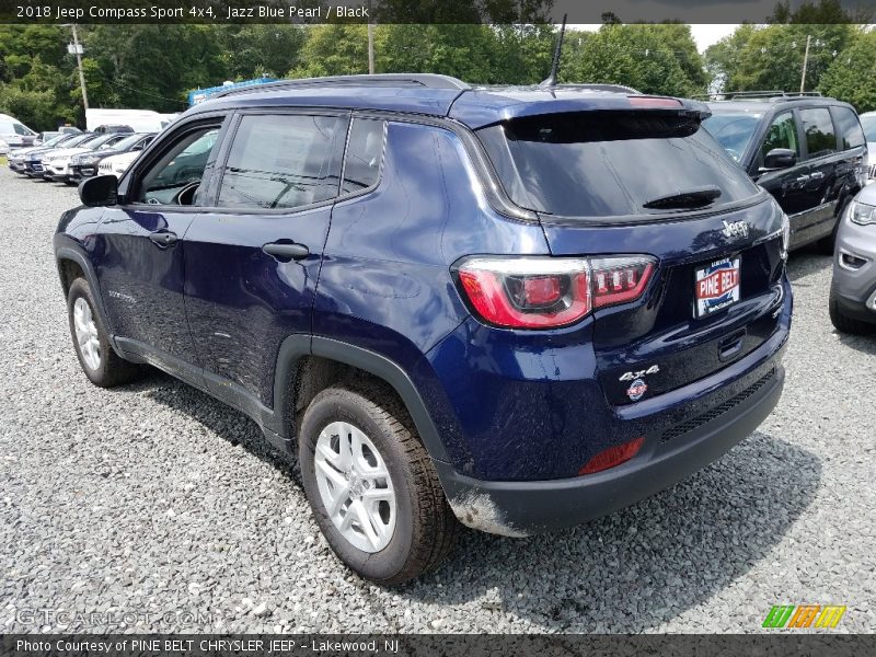 Jazz Blue Pearl / Black 2018 Jeep Compass Sport 4x4